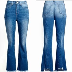 LOFT jeans|Brand NEW|Hight Waist Flare Crop|Super Cute.